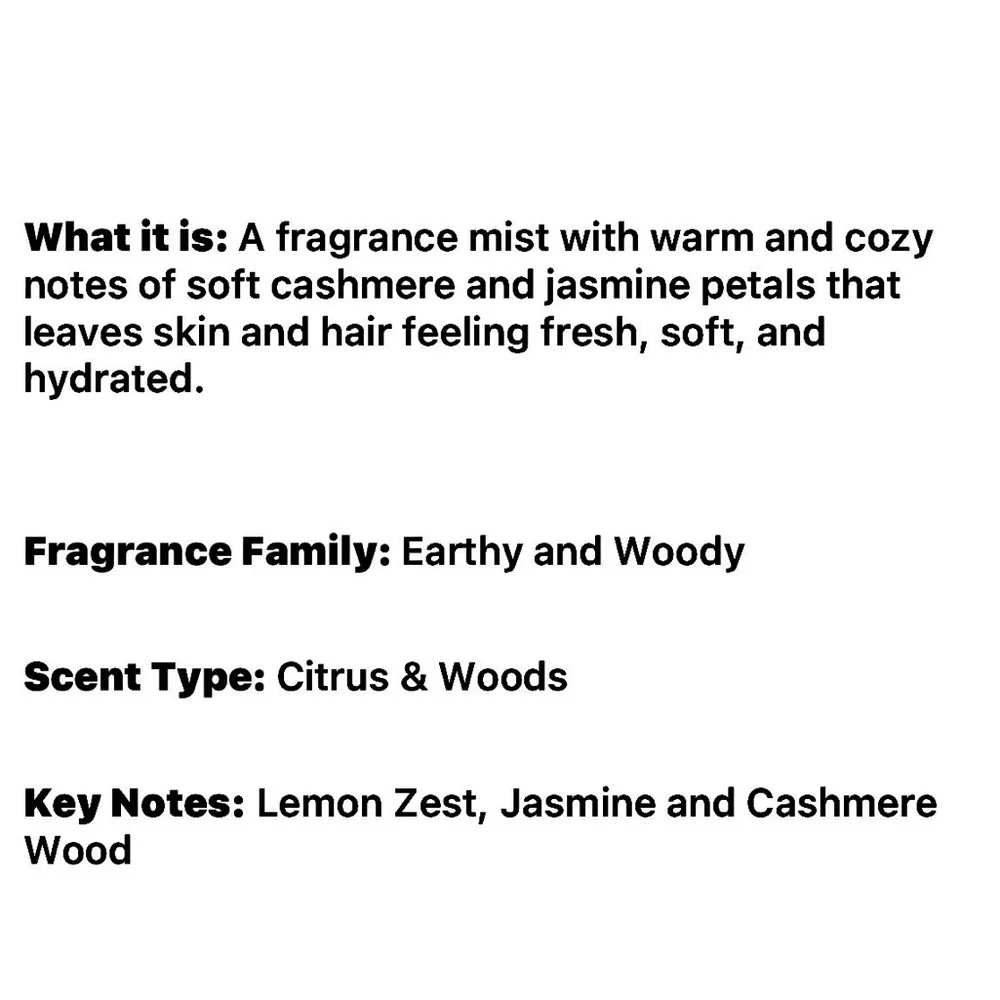 Rare Beauty Find Comfort Body & Hair Fragrance Mist